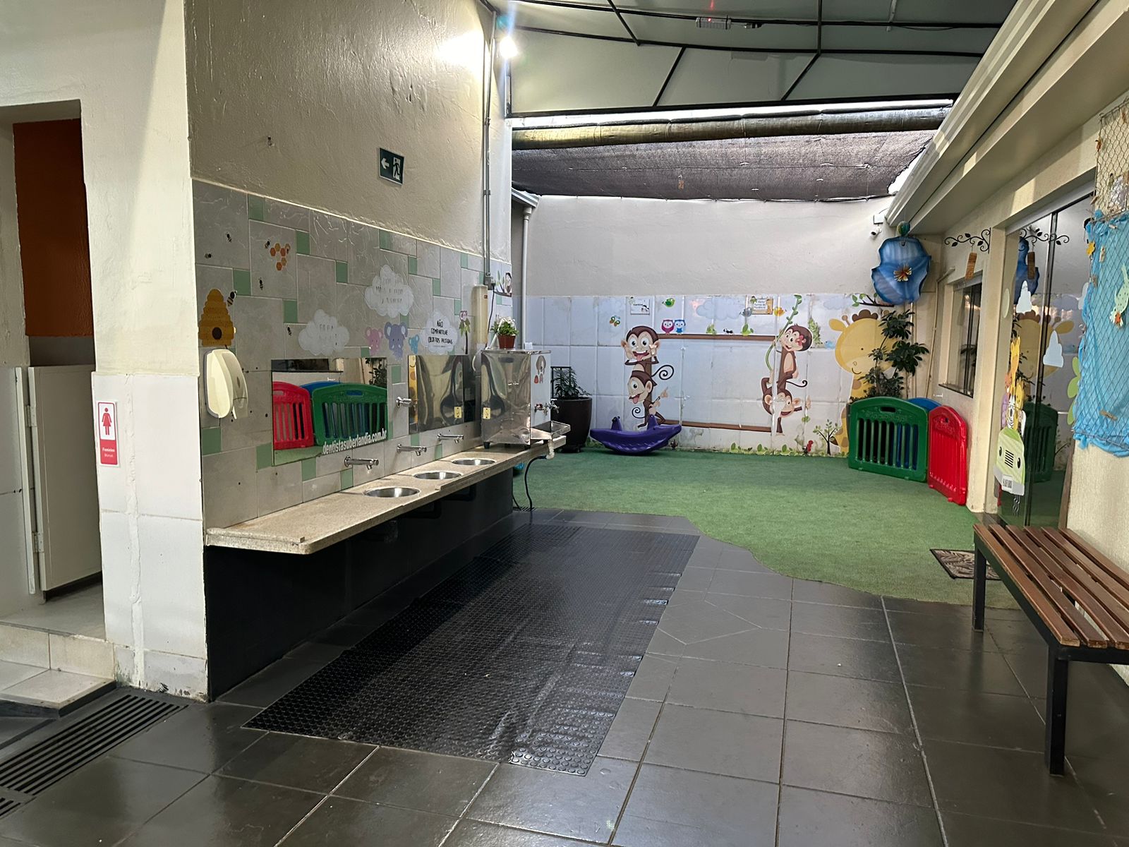 Área de descanso berçário